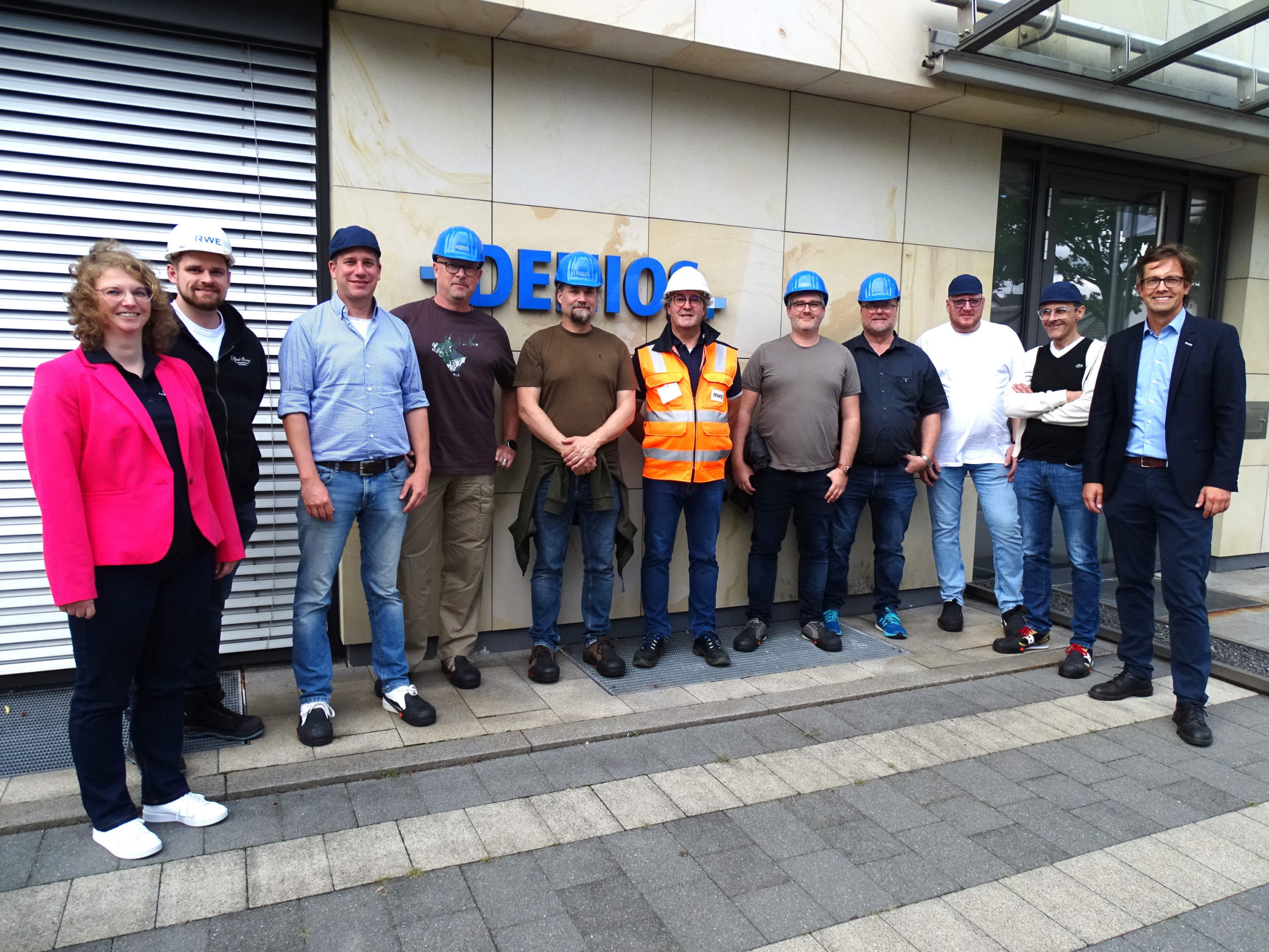 Stark vernetzt: RWE-Arbeitskreis tagt bei DENIOS