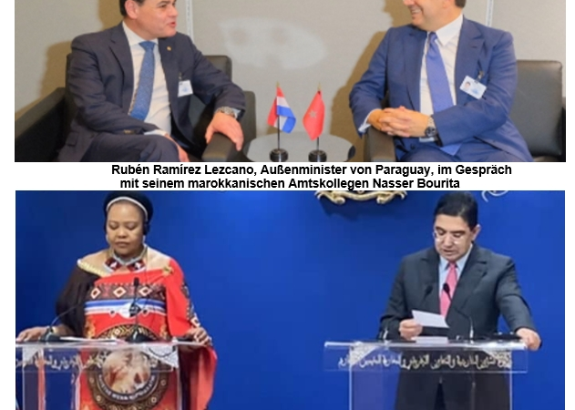 Paraguay und Eswatini bekräftigen ihre Unterstützung für die Souveränität Marokkos über seine Sahara