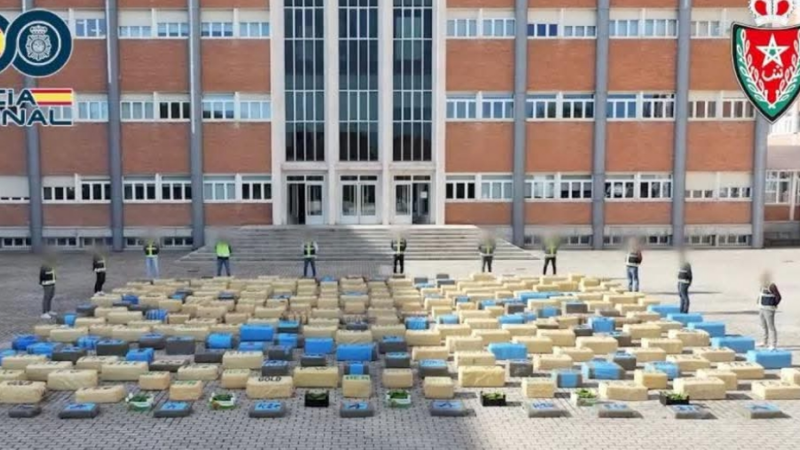 Gemeinsame Operation Marokkos und Spaniens: Beschlagnahmung von 20 Tonnen Haschisch