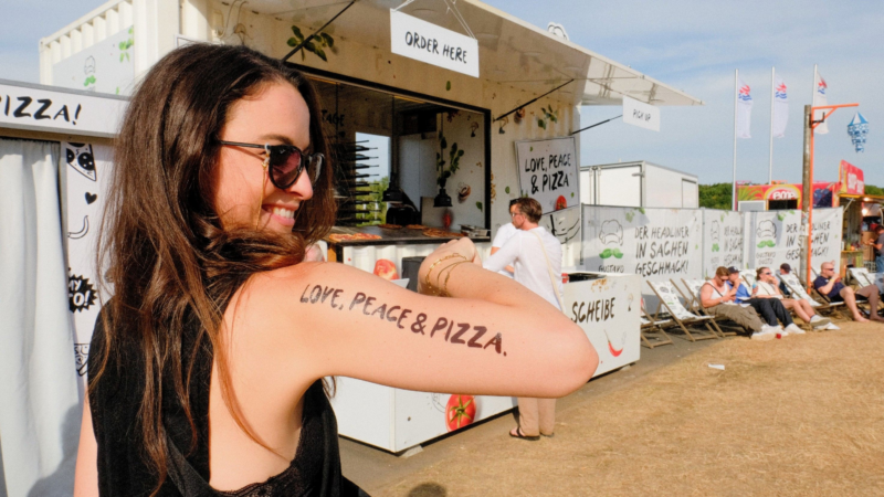 Gustavo Gusto bringt Festival-Feeling und frische Pizza auf über 30 Events