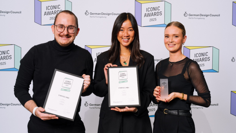 STARFACE erhält ICONIC AWARD 2025 in der Kategorie INTERIOR Workplace