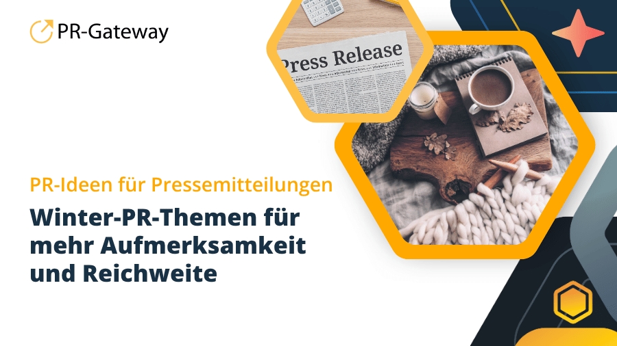 Winter-PR: Themen für Pressemitteilungen, die jetzt funktionieren