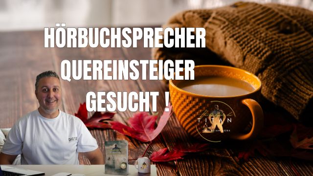Hörbuchsprecher Quereinsteiger werden gesucht