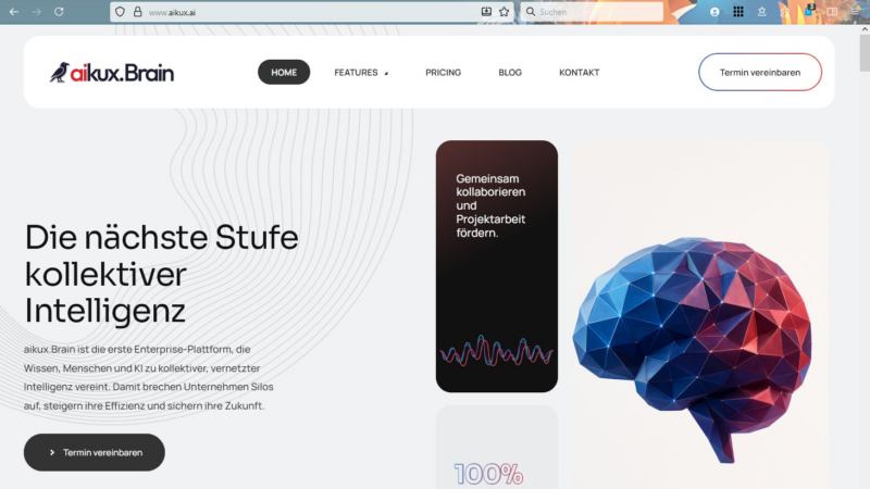 aikux Service GmbH präsentiert aikux.Brain – den Enterprise Knowledge Graph