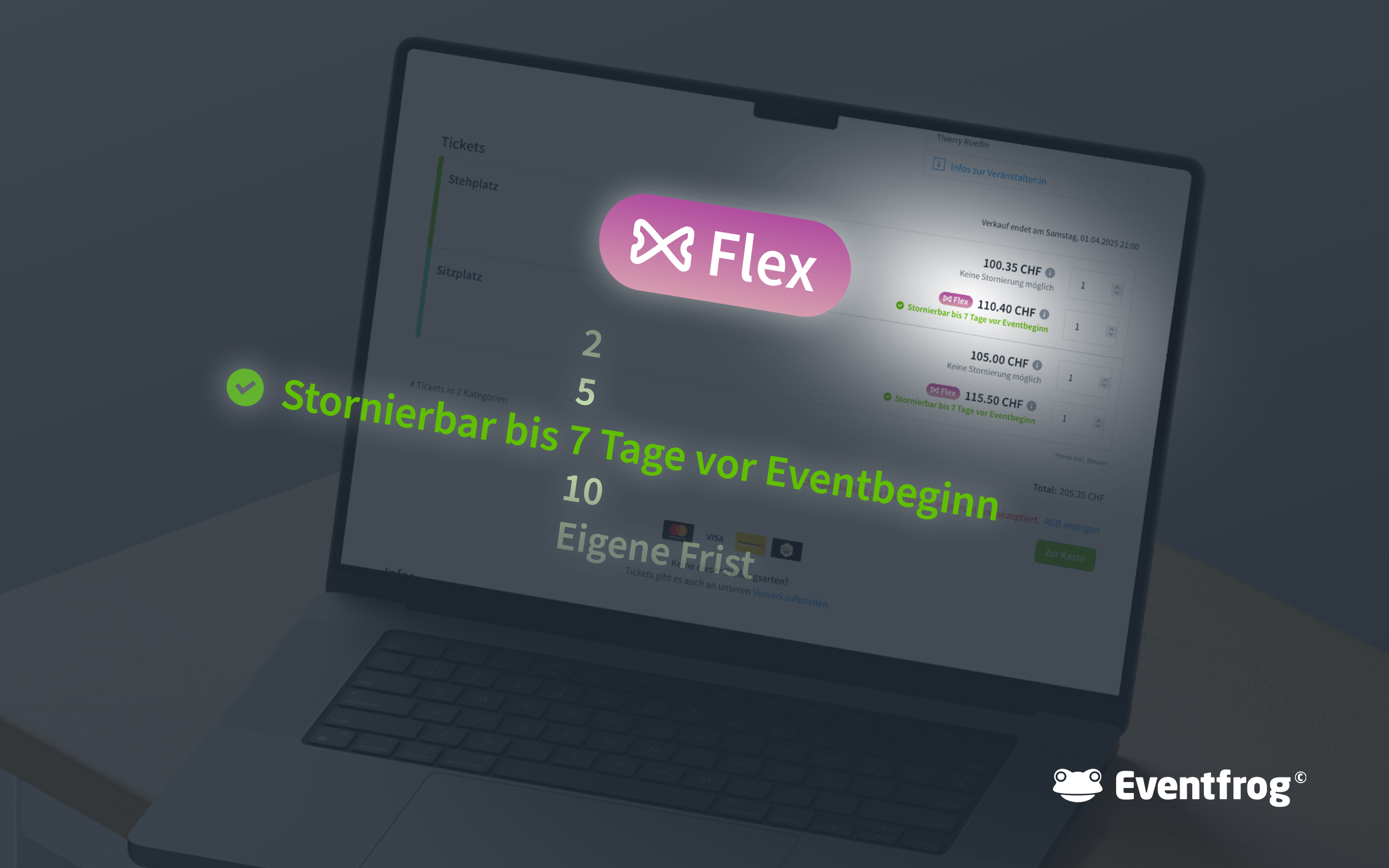 Eventfrog führt Flex-Tickets ein: Mehr Verkäufe, höhere Einnahmen für Veranstaltende und automatische Stornierungen für Käufer:innen
