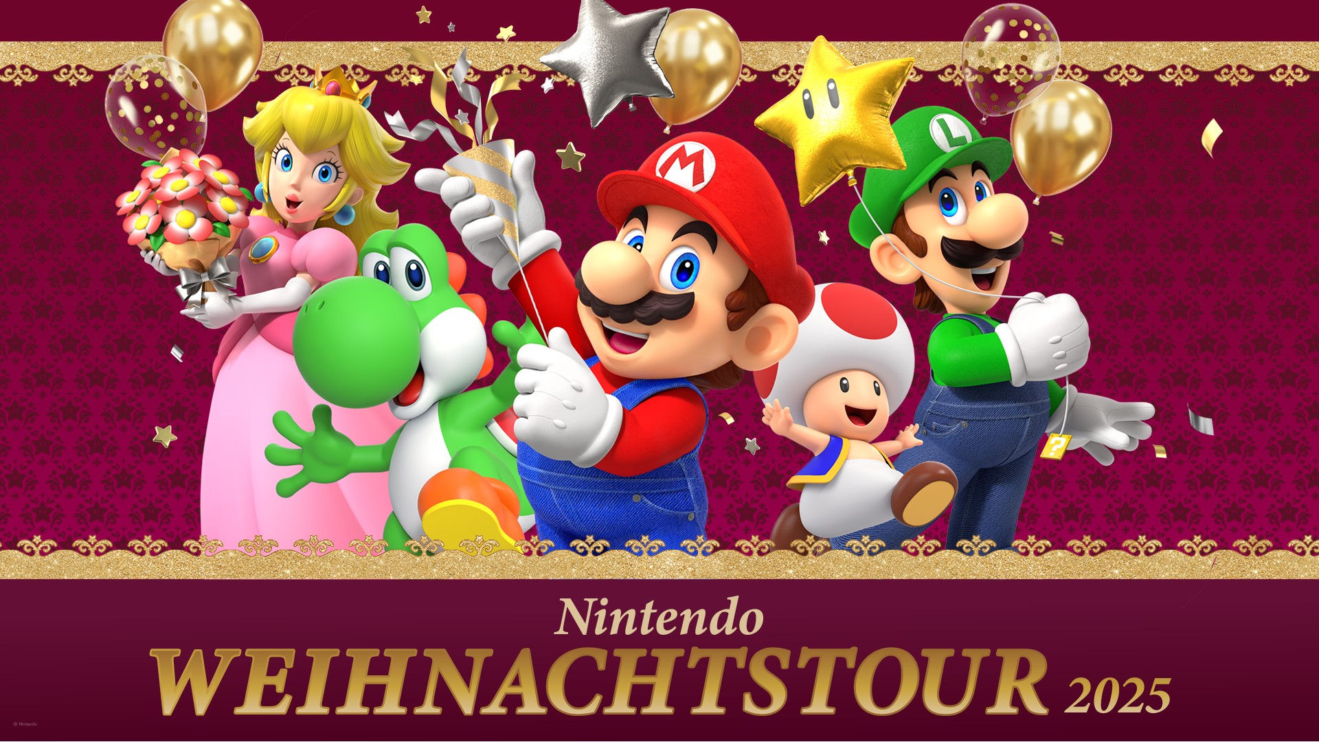 Nintendo Weihnachtstour 2025 kommt ins ALEXA