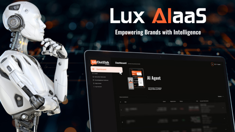 LuxAIaaS – Die Whitelabel-Plattform für KI-Agenten