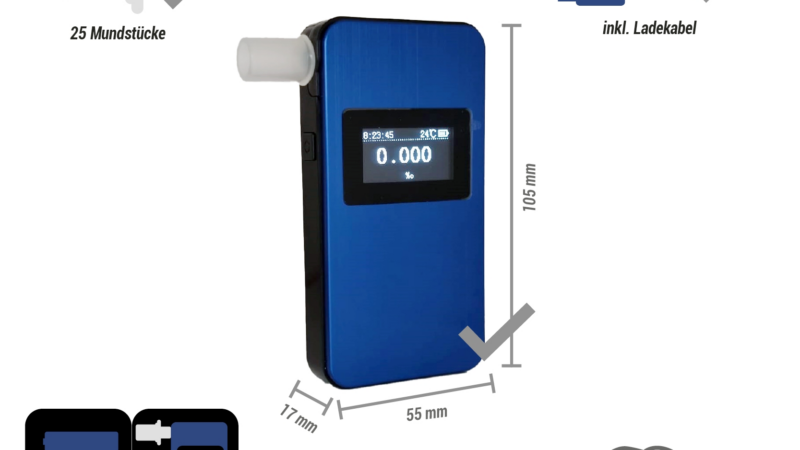 Promilletester-Serie von MEDICAL STORES jetzt erhältlich