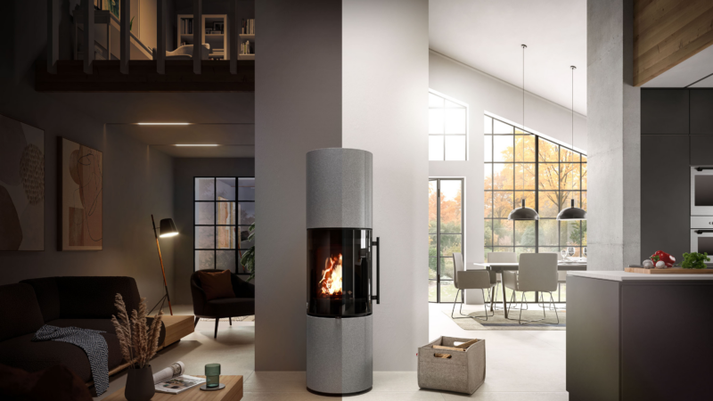 Schwarz auf Schwarz: Feuer in seiner intensivsten Form