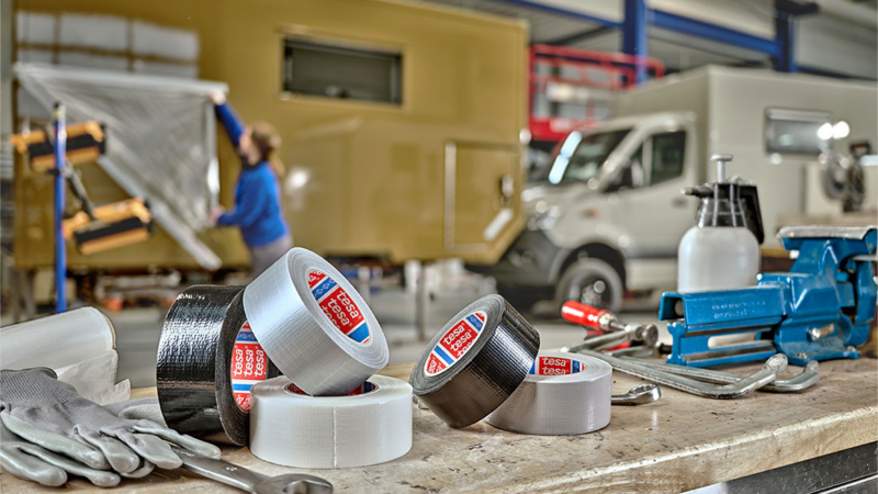 Neu im Ruderer Sortiment: die technischen Klebebänder von tesa®