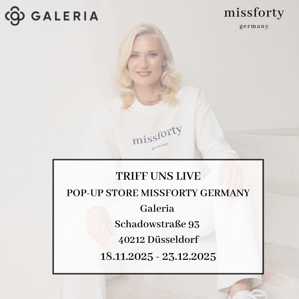 missforty germany eröffnet Pop-Up Store bei Galeria