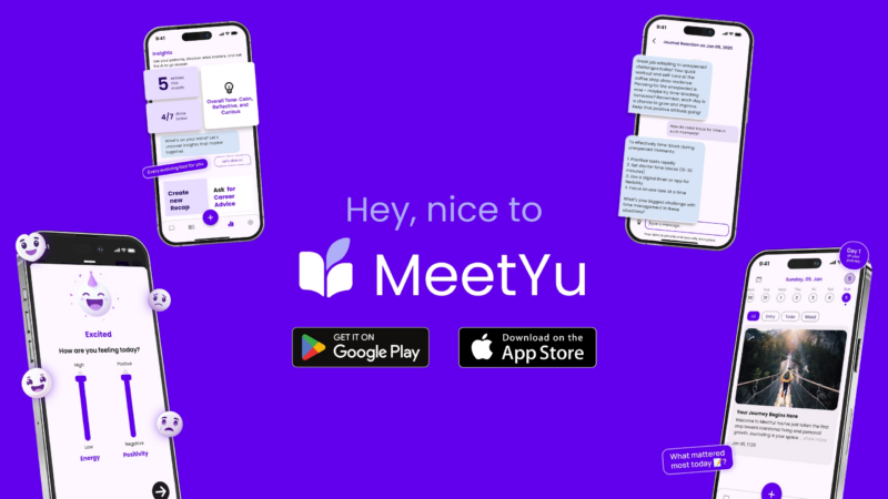 AI Journaling Revolution: The MeetYu Life Coach App
