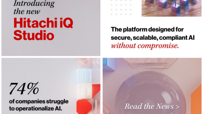 Hitachi Vantara bringt No-Code-Plattform für industrielle KI-Agenten