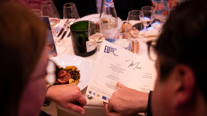 DIE WURSTWAREN DER „EU QUALITY CREW“ ALS EHRENGÄSTE IN MÜNCHEN