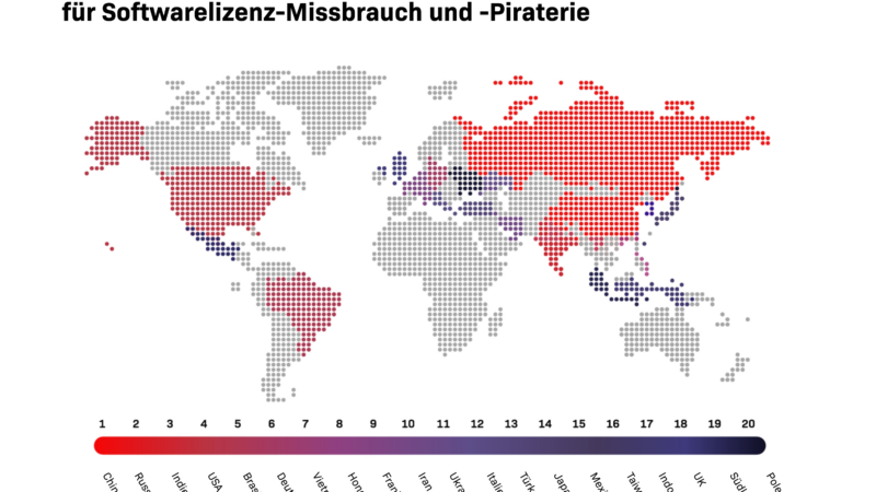 Report: Softwarepiraterie und unlizenzierte Nutzung bleiben Umsatzkiller