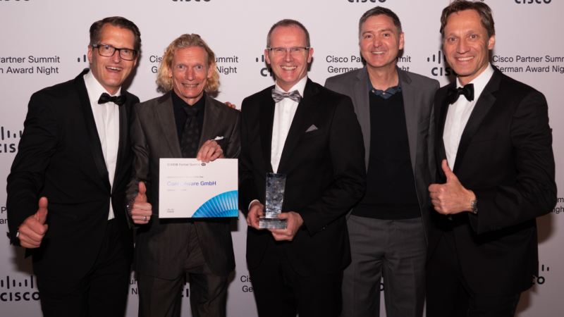 Controlware erhält „Cisco Solutions Excellence Partner of the Year 2025 Award“
