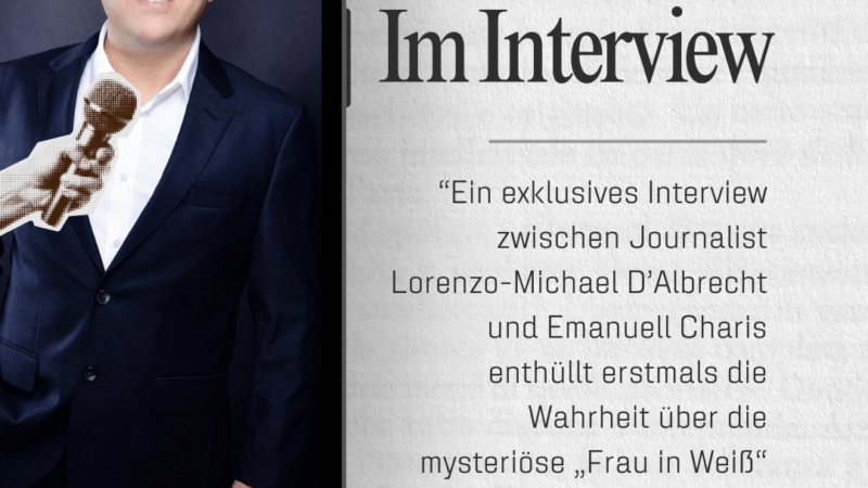 Exklusiv-Interview mit Emanuell Charis – Die Wahrheit über die Frau in Weiß erschüttert Europa!