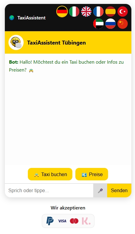 Renna Taxi Tübingen führt automatische Rechnungen ein