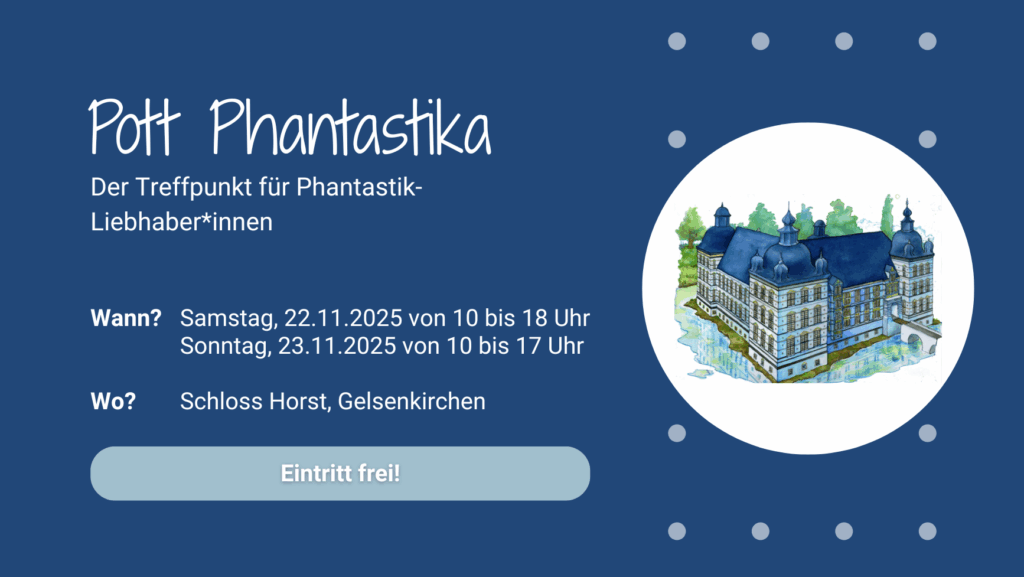 Autor Jörg Krämer auf der POTT Phantastika 2025 in Gelsenkirchen