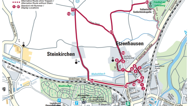 Stadt Dachau eröffnet neuen Künstlerweg