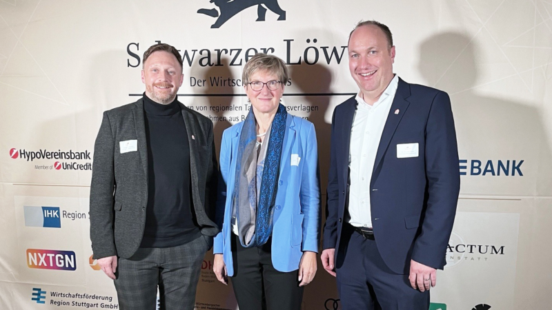 Wirtschaftspreis Schwarzer Löwe: Service Friends prämiert