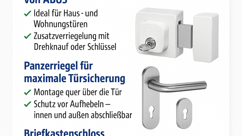 Modernisierung alter Türschlösser in Nürnberg, Fürth und Umgebung