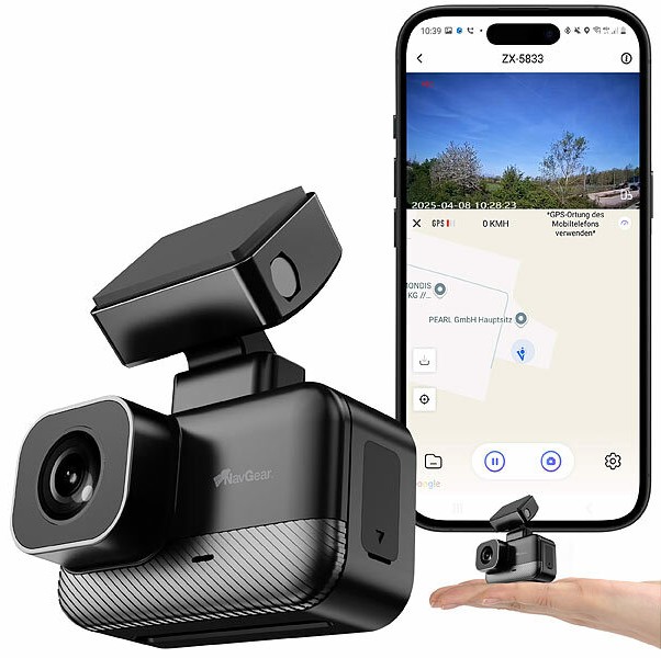 NavGear Mini-2K-Dashcam MDV-5605