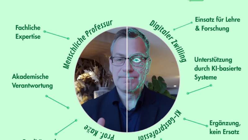 Europaweit erste KI Gastprofessur an der AKAD University