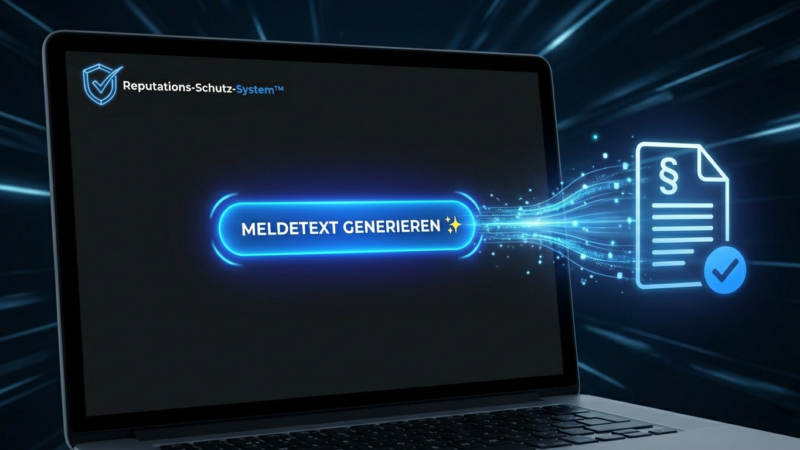 KI-Lösung für rechtsverletzende Google-Bewertungen: Reputations-Schutz-System automatisiert Löschanträge nach BGH-Standard