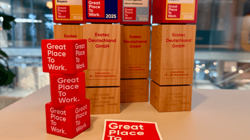 Great Place to Work®: Exotec überzeugt zum dritten Mal