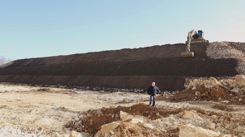 Erster Bauabschnitt für den Erweiterungsbau von Rehm BlechTec bald abgeschlossen