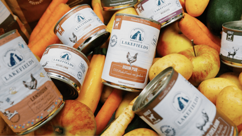 Lakefields: Hundefutter in echter Lebensmittelqualität