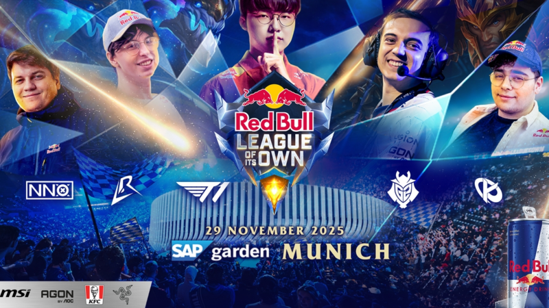AGON by AOC ist Offizieller Partner der Red Bull League of Its Own 2025 in München