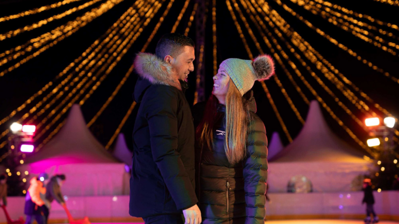 Adventszauber auf dem Weihnachtsmarkt am Weissenhäuser Strand an der Ostsee