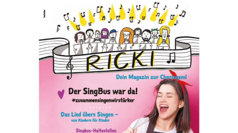 Chorverband Rheinland-Pfalz sucht Volunteer für Ricki