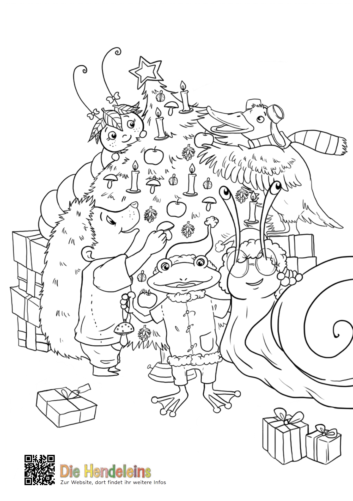 Weihnachten mit den Hendeleins