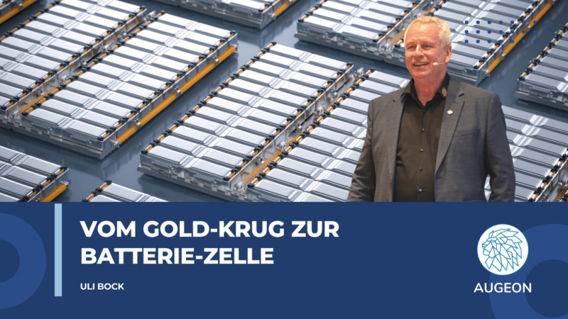 „Vom Gold-Krug zur Batterie-Zelle“ – wie Edelmetalle und Technologierohstoffe verschmelzen