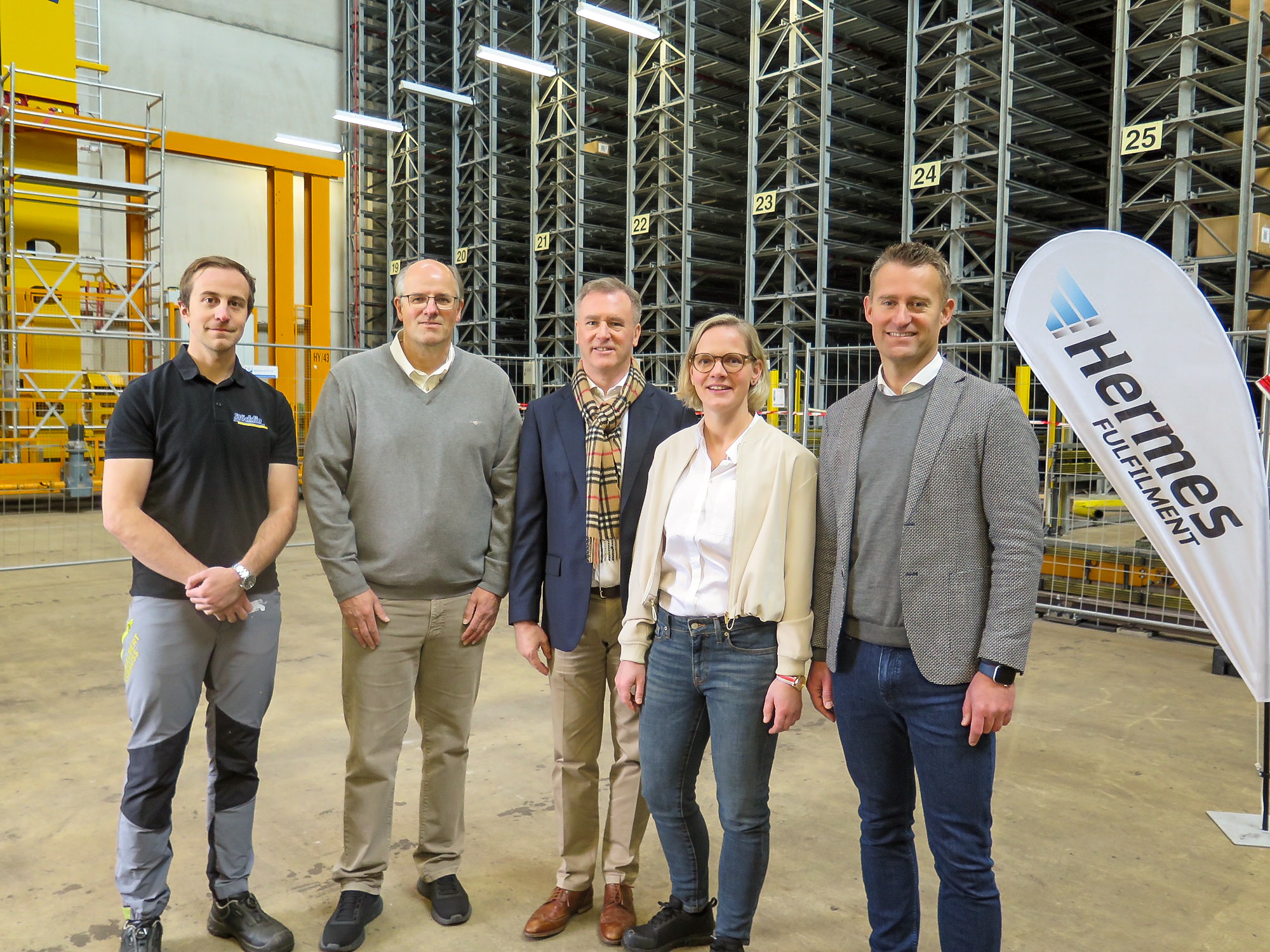 Hermes Fulfilment modernisiert Hochregallager in Haldensleben