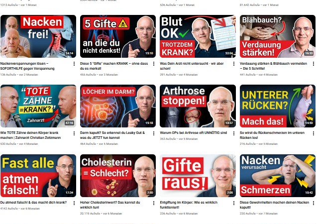 Tobias Emrich bietet online Informationen und Authentizitaet in der ganzheitlichen Medizin