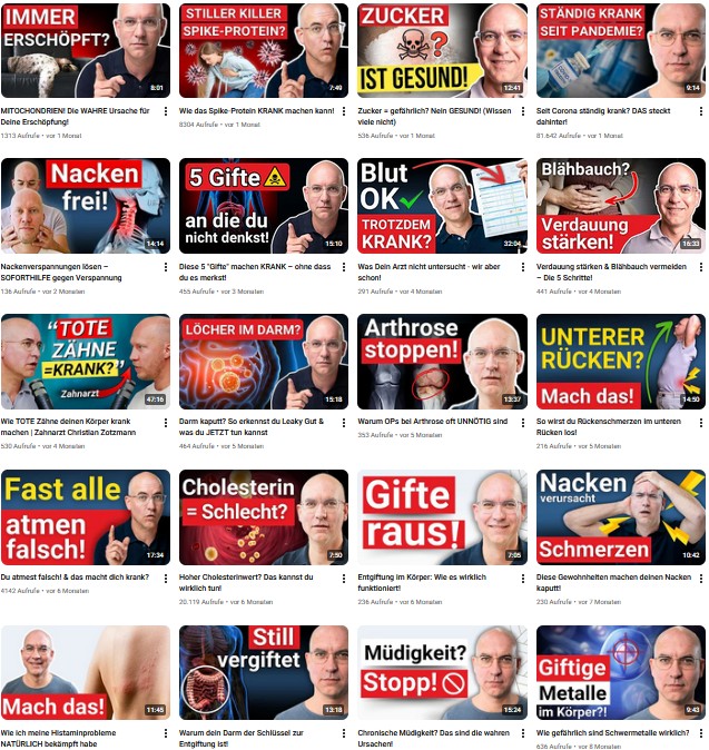 Tobias Emrich bietet online Informationen und Authentizitaet in der ganzheitlichen Medizin