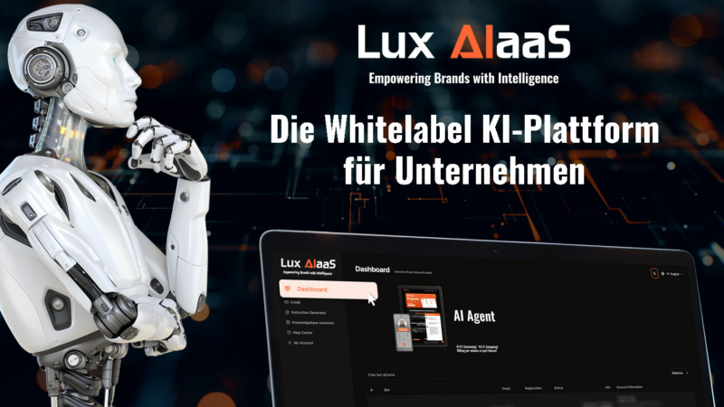 LuxAIaaS – Die Whitelabel KI-Plattform für Unternehmen