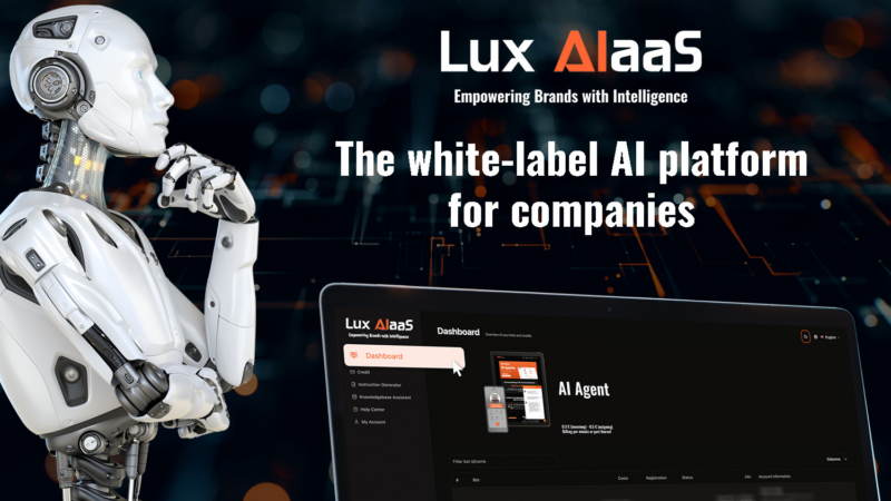 LuxAIaaS – The White-Label AI Platform for Businesses