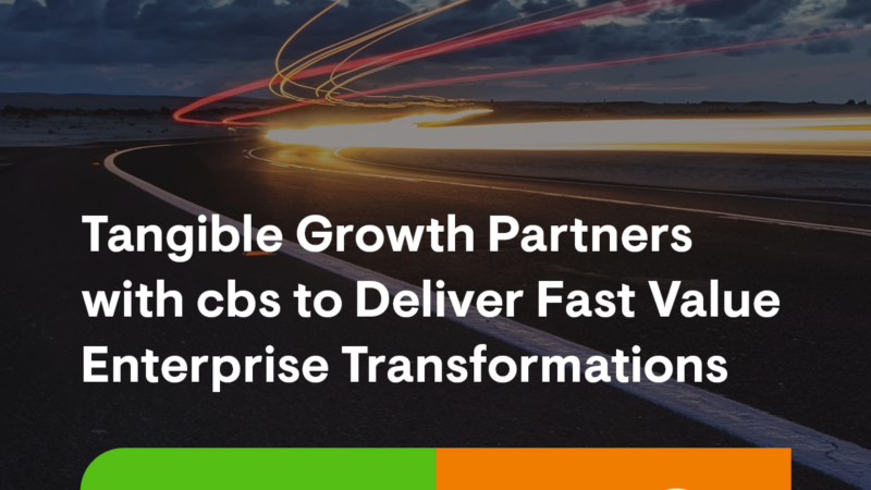 Tangible Growth und cbs starten Partnerschaft