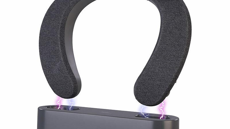 auvisio Digitaler Funk-TV-Hörverstärker und Nackenlautsprecher KH-530