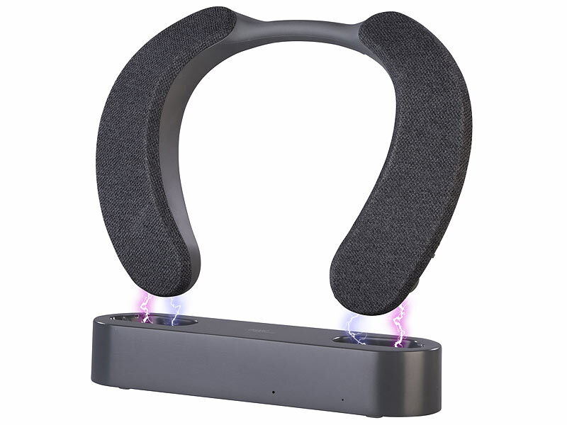 auvisio Digitaler Funk-TV-Hörverstärker und Nackenlautsprecher KH-530