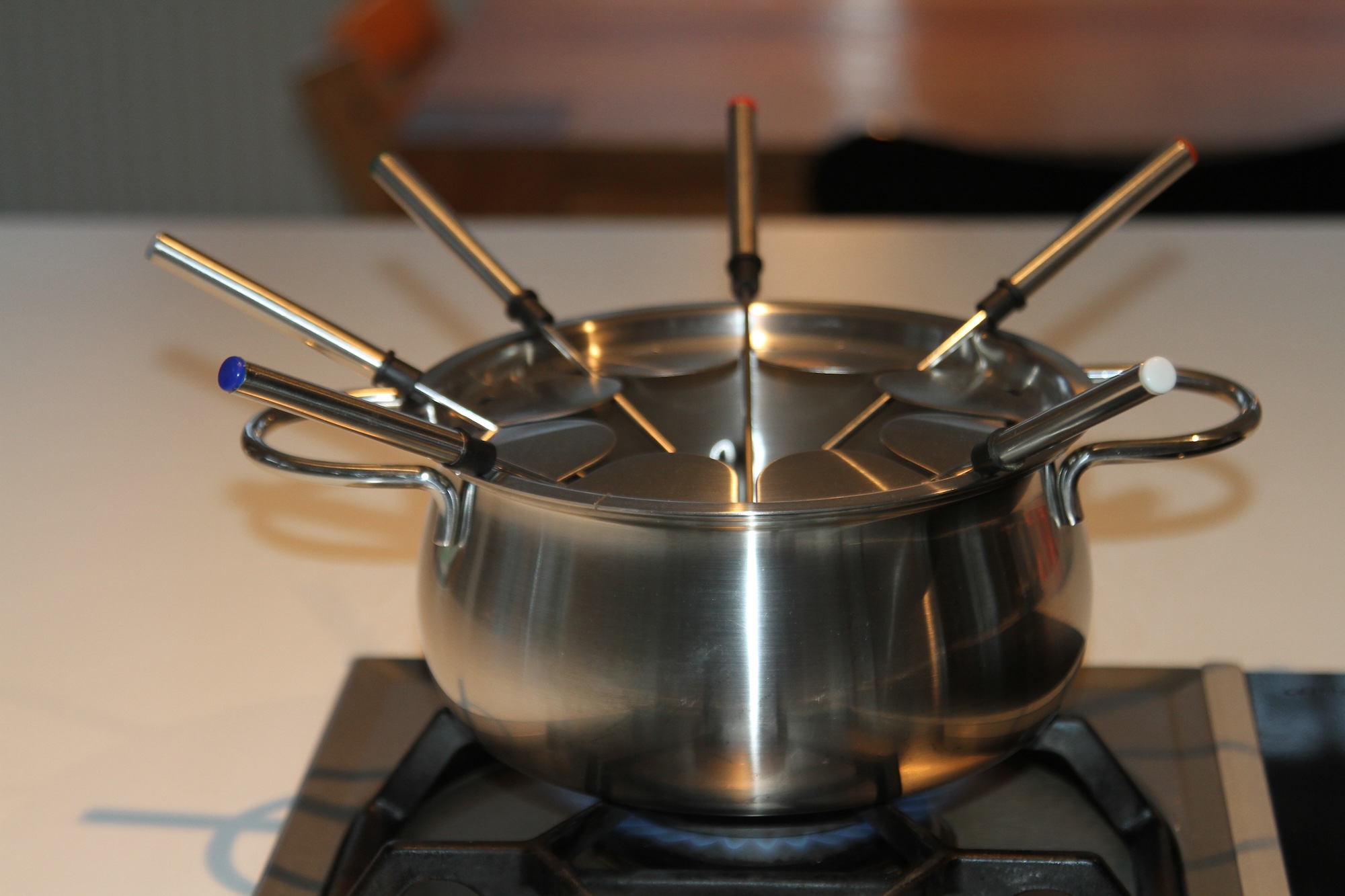 Fettbrand: Silvester-Fondue mit Vorsicht genießen