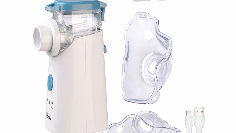 newgen medicals Leises Akku-Inhalationsgerät