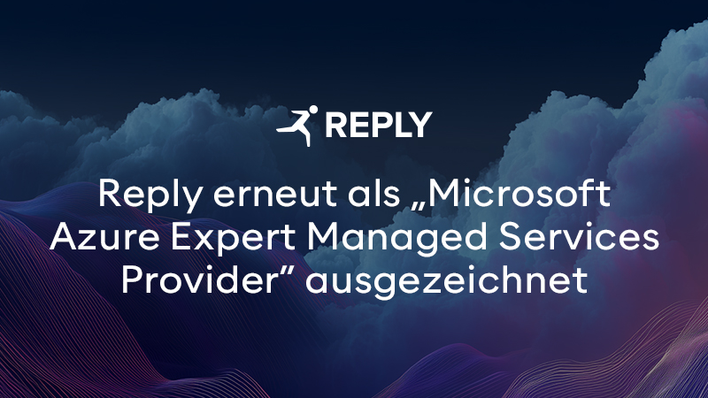 Reply erneut als „Microsoft Azure Expert Managed Services Provider“ ausgezeichnet – zum sechsten Mal in Folge