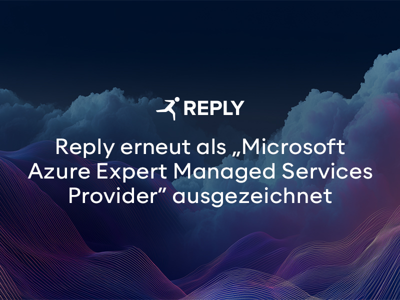 Reply erneut als „Microsoft Azure Expert Managed Services Provider“ ausgezeichnet – zum sechsten Mal in Folge