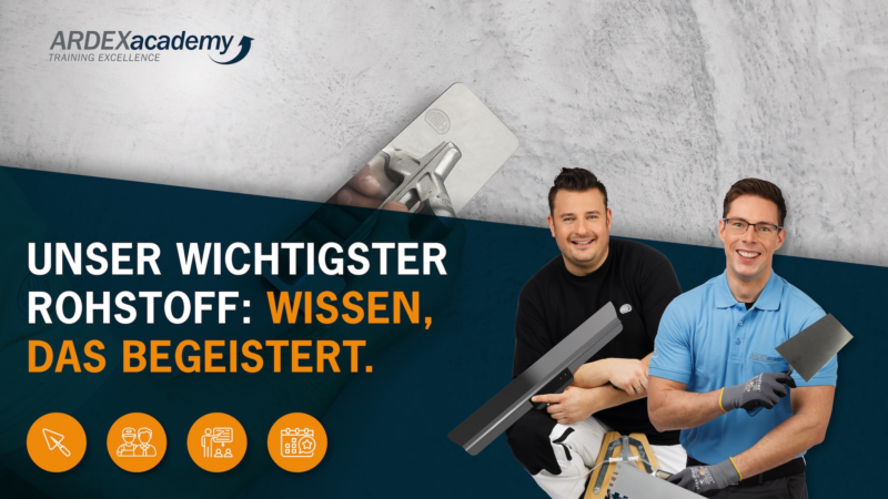 Ardex und wedi bündeln Know-how im Seminarjahr 2026